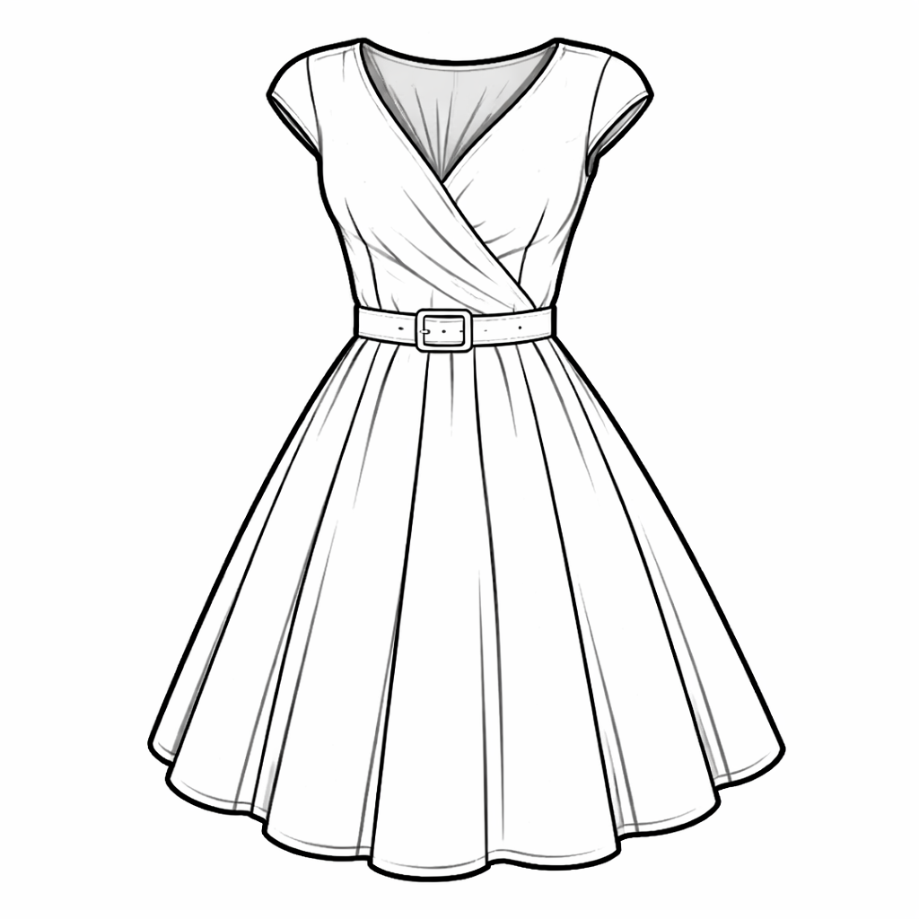 Icon zeigt ein Kleid