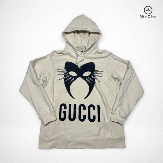 Gucci Mask Manifesto Hoodie Beige XL - Hauptansicht