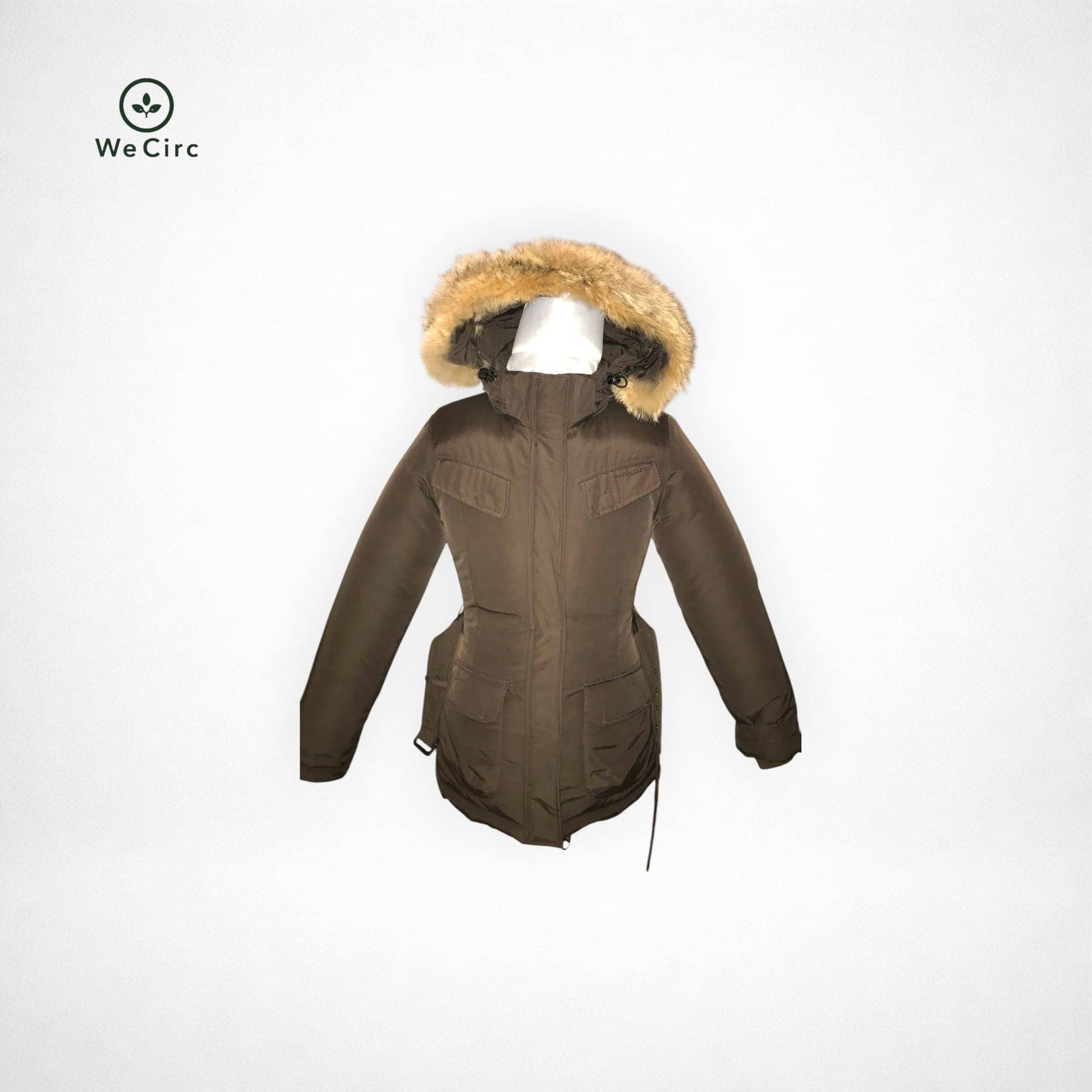 Daunenparka Braun M - Detailbild