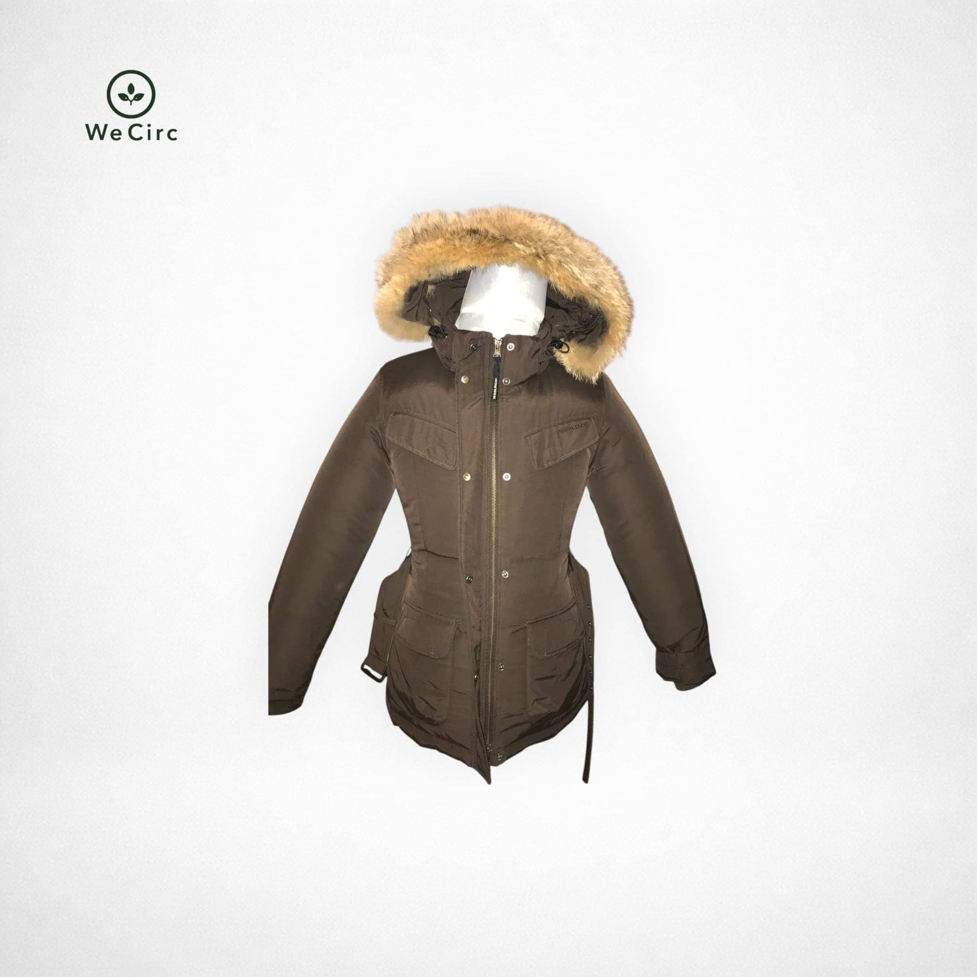 Daunenparka Braun M - Detailbild