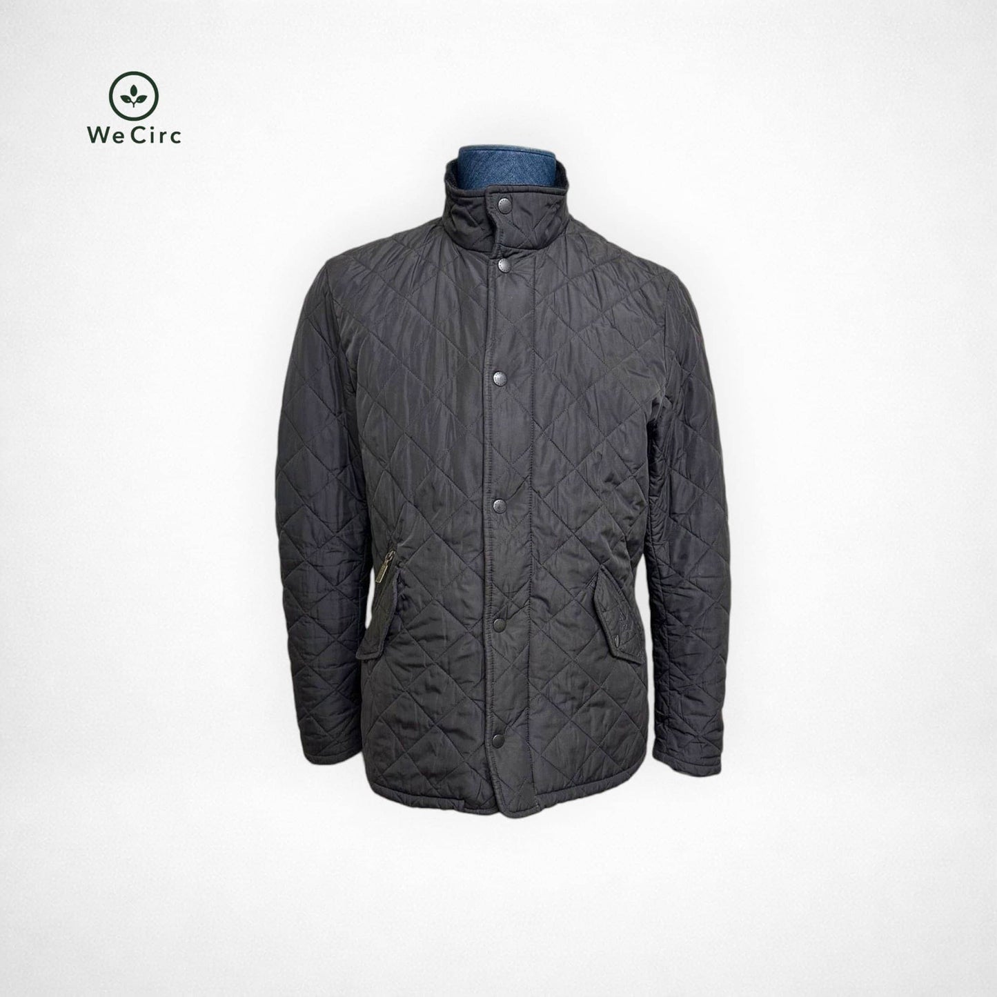 Steppjacke Schwarz S - Detailbild