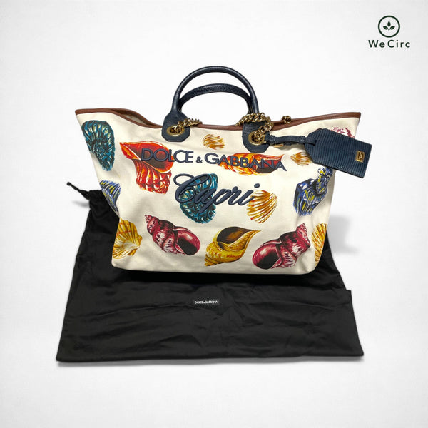 Atene" Tote Bag limitierte "Capri" Tasche Mehrfarbig