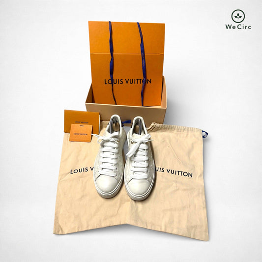 Louis Vuitton Time Out Sneaker Weiß 37.5 - Hauptansicht