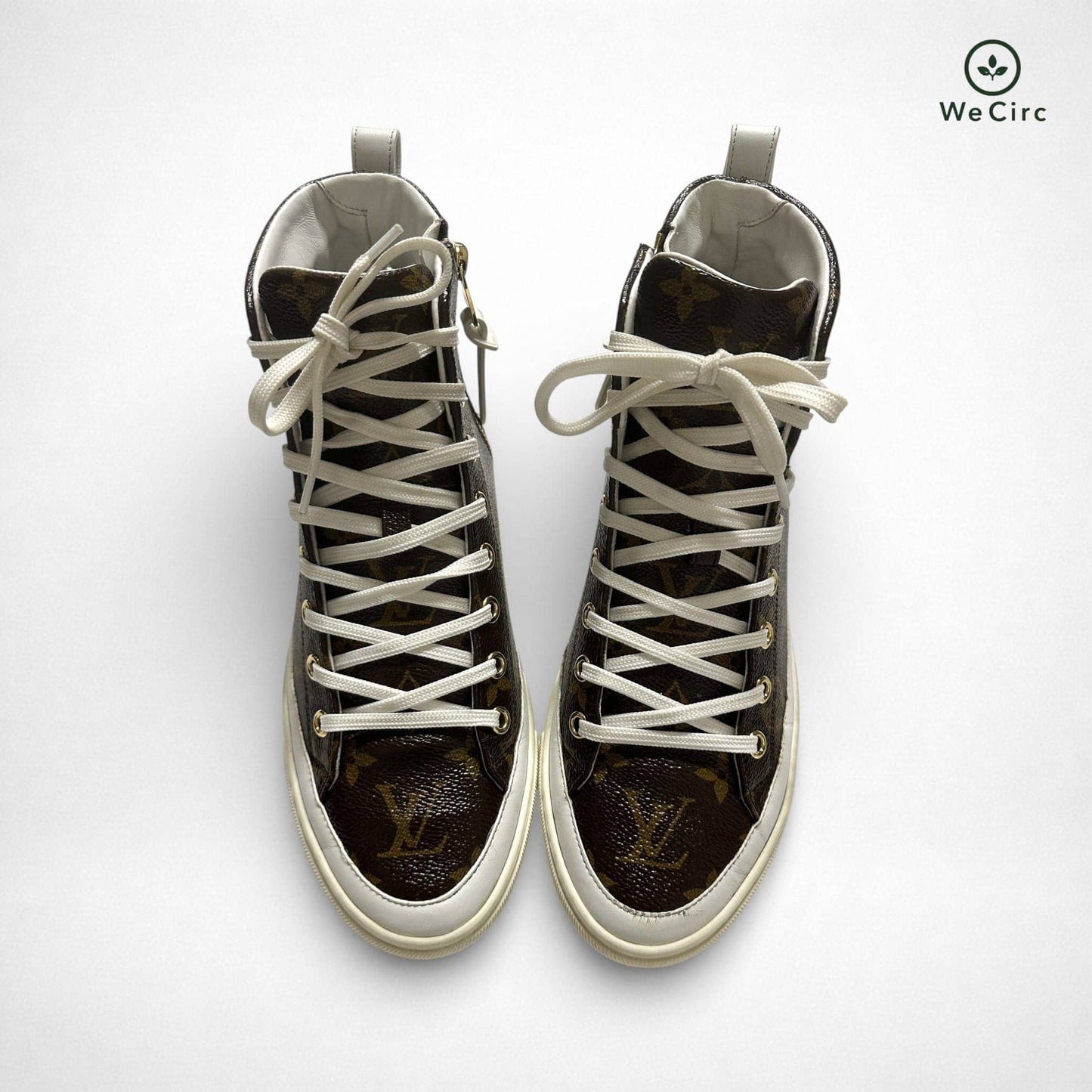 Stellar Vinyl Logo Sneaker Braun 36.5 - Hauptansicht