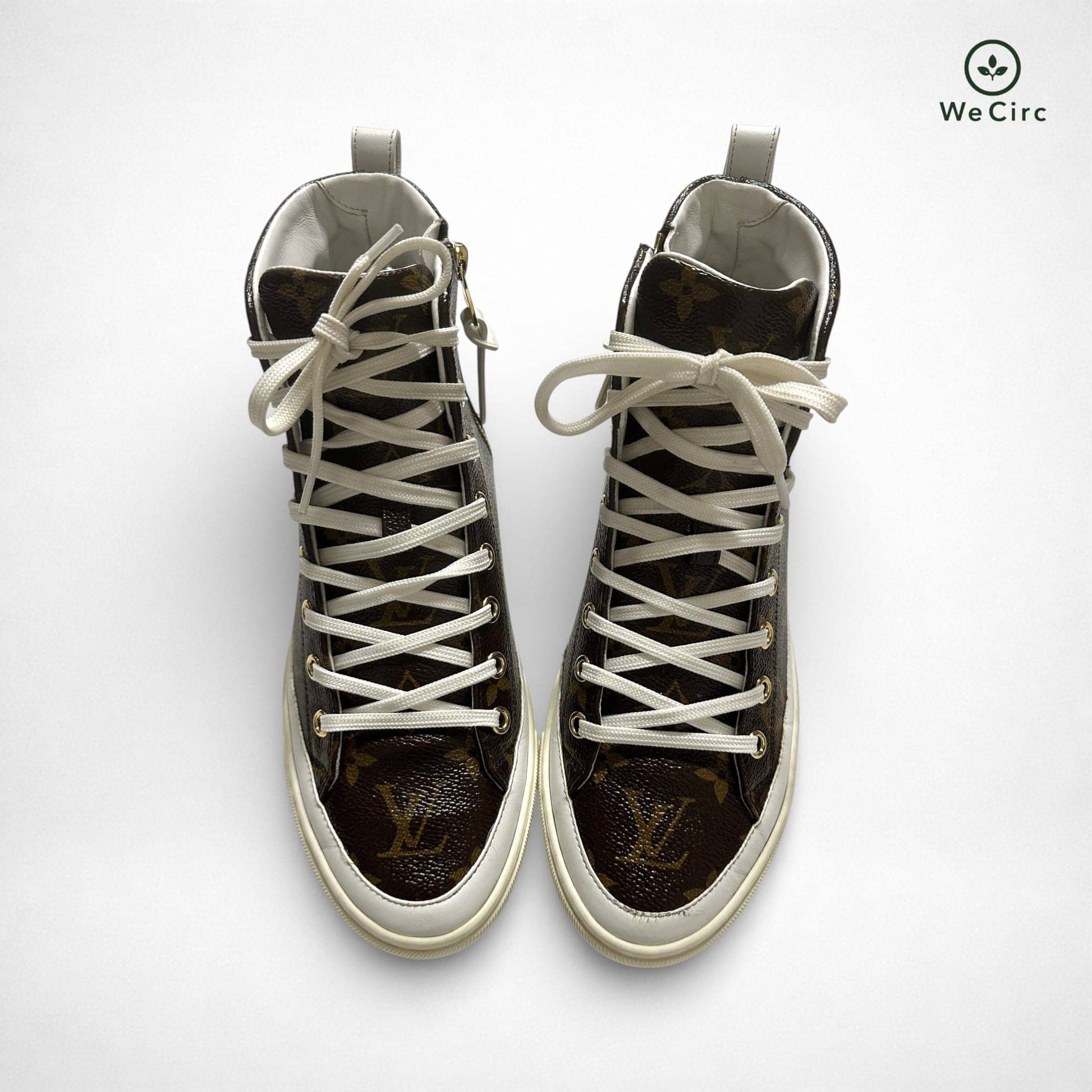 Stellar Vinyl Logo Sneaker Braun 36.5 - Hauptansicht