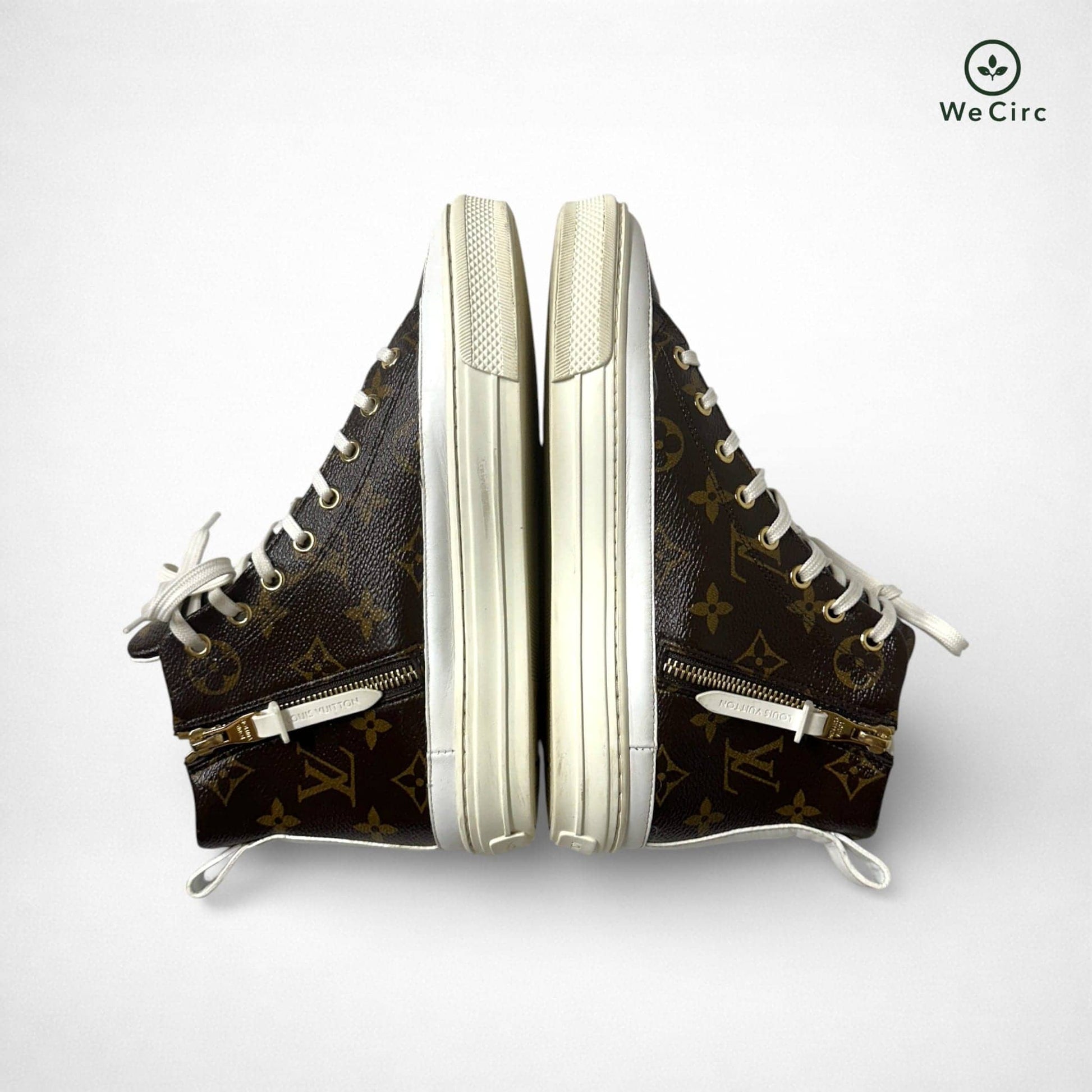 Stellar Vinyl Logo Sneaker Braun 36.5 - Detailbild