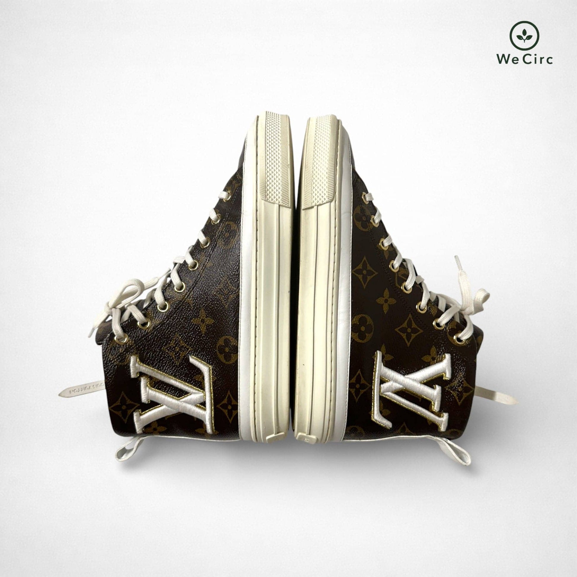 Stellar Vinyl Logo Sneaker Braun 36.5 - Detailbild