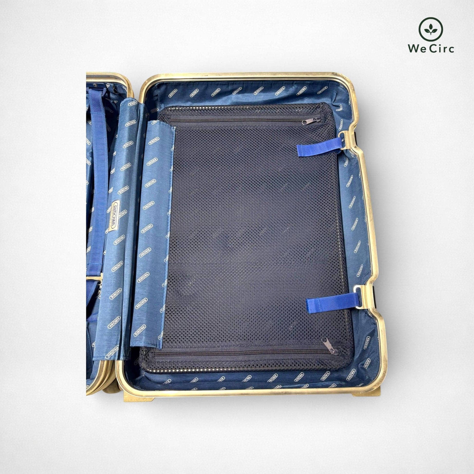 Topas Cabin S Koffer Silber Medium - Detailbild