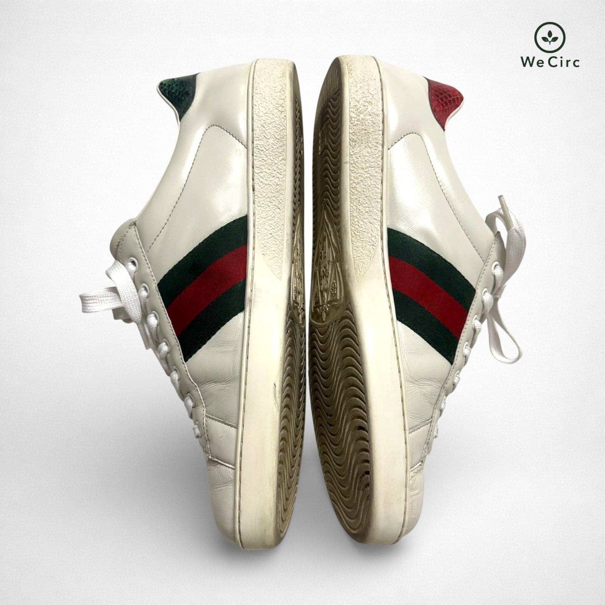 Ace Sneaker Schlange Print Weiß 46 - Detailbild