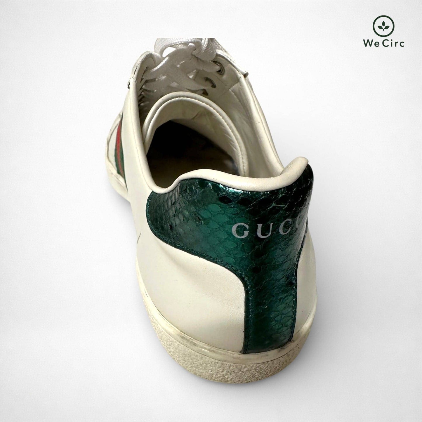 Ace Sneaker Schlange Print Weiß 46 - Detailbild