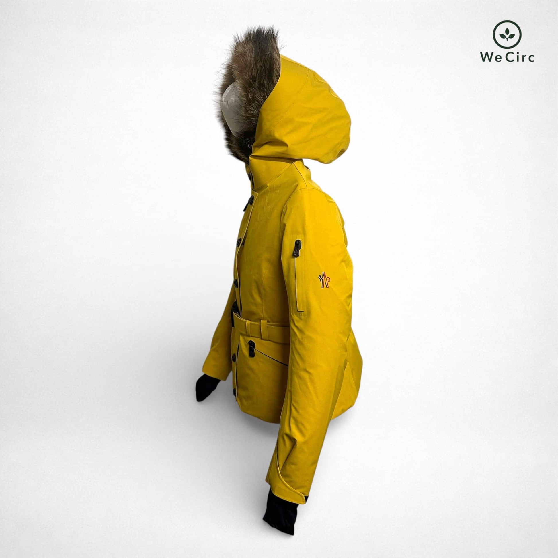 Grenoble Fusine Skijacke Gelb M - Detailbild