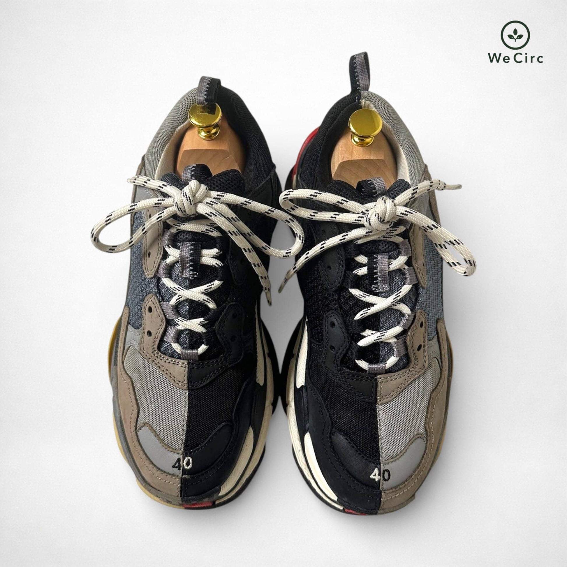 Triple S Split Sneaker Mehrfarbig 40 - Detailbild