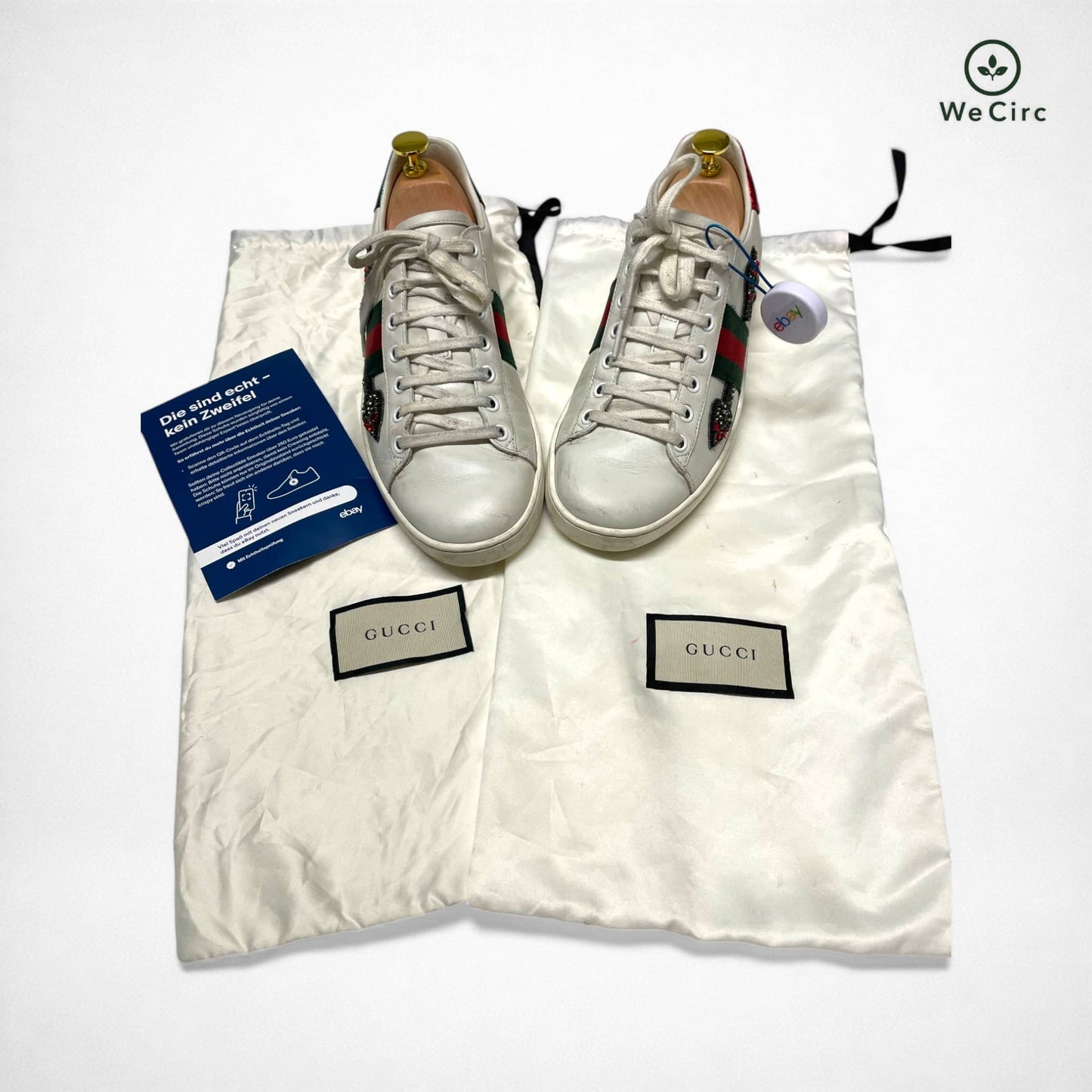 Gucci Ace Sneaker Weiß 38.5 - Hauptansicht